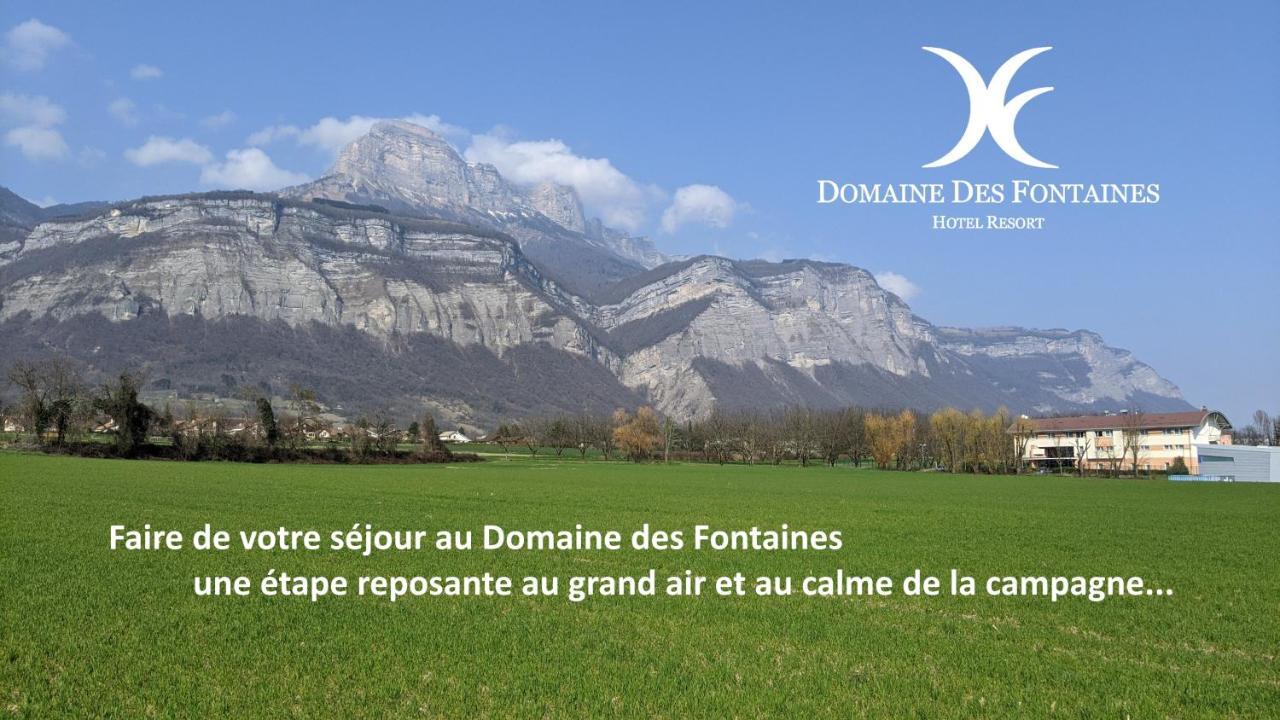 Le Domaine Des Fontaines - Hotel & Petit Dejeuner Bernin Buitenkant foto